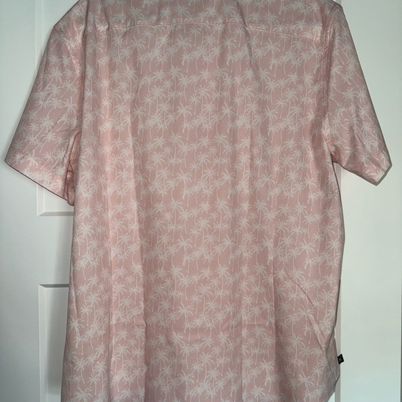 Mizzen+Main Light Pink Patterned Casual Shirt - Picture 2 of 6